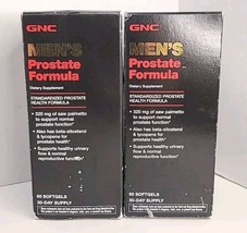 GNC Men&#39;s Prostate Formula 60 Softgels *Pack of 2 - £23.34 GBP