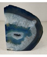 Blue Agate Bookend Crystal Stone - $43.95 CAD