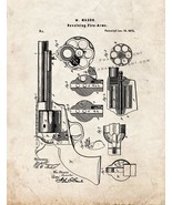 Mason Revolving Fire-arm Patent Print - Old Look - $9.95+