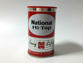 National Hi-Top Dry cell Piggy bank retro MATSUSHITA novelty Limited Old - $71.65
