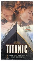 Titanic Vintage Sealed Vhs Cassette w/ Sprint Sticker Leonardo Dicaprio - £38.87 GBP