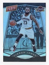 Le Bron James 2017 Panini The National Basketball Silver Prizm Parallel Rare Clev - £143.85 GBP