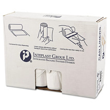 10 Rolls Inteplast Group High-Density Can Liner 40 x 48 45gal Clear 25/Roll - $834.16 MXN