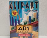 Vintage 1995 Art Factory Clip Art Cartoons 100 Images For Windows Floppy - $74.15
