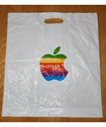 Vintage Circa 2000 Apple Computer Vinyl Plastic Bag 18&quot;x16&quot; USA - €22,12 EUR