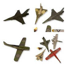 Vintage Road Champs Diecast Military Plane Jet Lot for Parts/Repair/Custom - £11.76 GBP