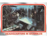 1980 Topps Star Wars #47 Headquarters In Shambles Han Solo Princess Leia B - $0.89