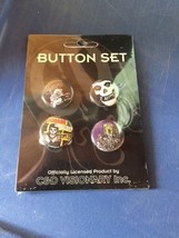 Misfits Band 4 Pins Button Set New in Package - $9.89