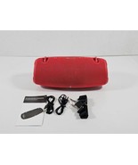 Water resistant Portable Bluetooth Speaker W/ USB, AUX, and TF INPUT - Red - $28.71