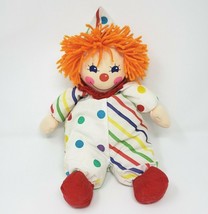 Vintage 1990 Prestige Toy Corp Baby Circus Clown Stuffed Animal Plush Soft Doll - £66.48 GBP