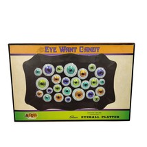 Cracker Barrel Eye Want Candy Glass Eyeball Serving Platter - £27.57 GBP