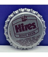 Soda pop bottle cap vintage advertising drink Hires root beer silver ame... - $7.87