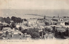 Ryde Isle Of Wight England~General VIEW~1906 L L Photo Postcard - £4.06 GBP