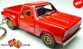 RARE KEY CHAIN 1978~79 DODGE WARLOCK Li&#39;L RED POWER WAGON CUSTOM LIMITED... - £54.26 GBP