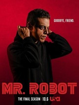 Mr. Robot Poster TV Series Final Season 4 Art TV Print Size 24x36&quot; 27x40&quot; 32x48&quot; - £8.74 GBP+