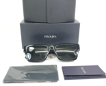 PRADA Sunglasses SPR 25Z 1AB-08G Black Thick Rim Frames with Gray Lenses - $280.28