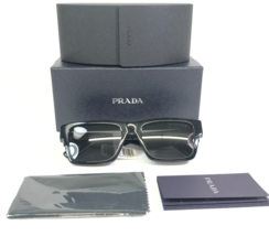 PRADA Sunglasses SPR 25Z 1AB-08G Black Thick Rim Frames with Gray Lenses - $280.28