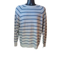 Transnine Men&#39;s Size Medium Striped Wool Blend Sweater - Vintage/Y2K - £14.77 GBP