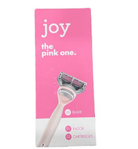 Joy By Gillette The Pink One 1 Razor + 2 Cartridges - $6.79