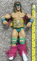 The Ultimate Warrior In Green Wwe 2003 Jakks Pacific Wrestling Figure - £23.53 GBP