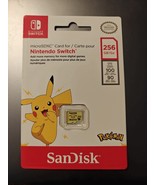 SanDisk Nintendo Switch Pokemon - 256GB microSDXC - New / Sealed - $32.99