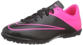 Nike Youth Mercurial Victory V Turf (BLACK/HYPER PINK/BLACK) (1Y) - £57.17 GBP