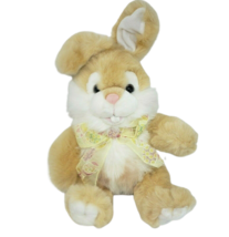 17&quot; Big Kids Of America 2002 Tan / White Bunny Rabbit Stuffed Animal Plush Toy - £37.32 GBP
