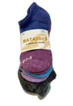 Low Cut Back Tab Summer Socks Women M-L (8-12) Multicolor 6 Pairs Cotton... - $19.80