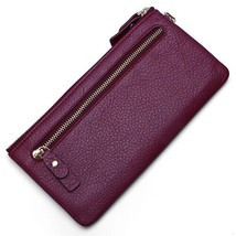 COMFORSKIN Long Style Women Zipper Purse Hot  Woman Wallet With Hand Rope Guaran - £86.72 GBP