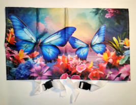 Garden Daisies and Blue Butterflies Standard Size Mailbox Cover - 21 x 18&quot; - £6.79 GBP
