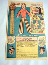 1972 Color Ad Archie Archie Doll, Reidsville, North Carolina - $7.99