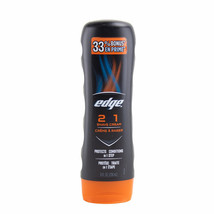 Edge 2 in 1 Non-Foaming Shave Cream Protects &amp; Conditions 8 fl.oz. - £6.02 GBP