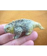 (Y-LIZ-IG-253) Green IGUANA LIZARD FIGURINE carving GREEN serpentine sto... - $46.63 CAD