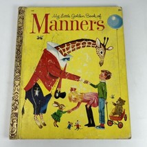 My Little Golden Book Of Manners Vintage1969 C Edition Peggy Parish Scarry VTG - £13.14 GBP