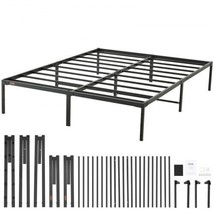 14 Inch Queen Metal Bed Frame Platform, No Box Spring Needed, 1500 lbs Loadi... - $122.43