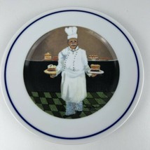 CHEF SERIES Salad Dessert Plate Williams Sonoma Guy Buffet “Chef Christi... - £19.56 GBP