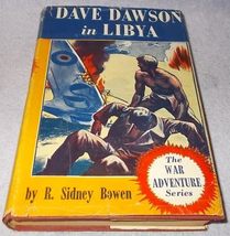Vintage Dave Dawson in Libya series Book DJ HC 1941 War Adventure Saalfield - £8.01 GBP