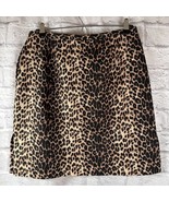 Vintage David Paul Ny Leopardenmuster Über das Knie Bleistiftrock Größe ... - $31.17