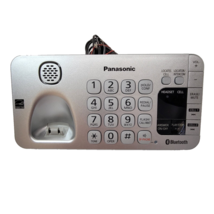 Panasonic KX-TGE470 S Silver Base / Answering Machine bluetooth - $12.99