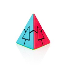 IQ-Cubes FanXin Cube in Cube Duets Pyramid 2x2 Cube High Speed Cube Puzzle Magic - £54.51 GBP