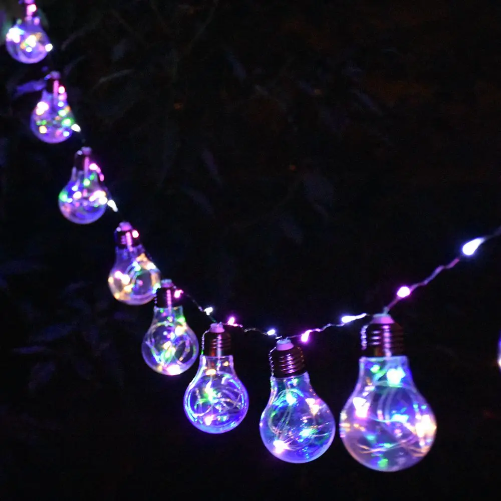Copper wire String Lights 6.6M Warm white LED Christmas lamps Indoor Outdoor Str - £96.91 GBP