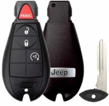 Fobik Key For Jeep Grand Cherokee  2011 2012 2013   4-Btn IYZ-C01C TOP Quality - £18.66 GBP