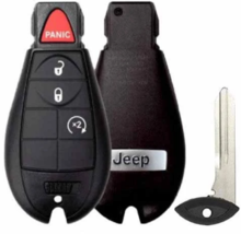 Fobik Key For Jeep Grand Cherokee  2011 2012 2013   4-Btn IYZ-C01C TOP Quality - £18.52 GBP