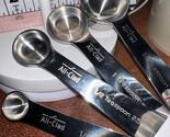 All-Clad Stainless Steel 4 Piece Measuring Spoon Set Stainless Steel New - $25.17