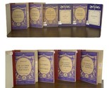 10 French Books Paris France Classiques Larousse Vintage Lavender - £31.31 GBP