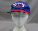 New York Giants Hat (VTG) - Block Script and Shield Logo - Adult Snapback - $39.00