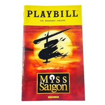 Miss Saigon Playbill Jan 2018 Broadway Revival NYC Broadway Theater Mackintosh - £4.18 GBP