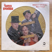 Three Stooges - Madcap Musical Nonsense (1983) [SEALED] Vinyl LP • Picture Disc - £45.98 GBP