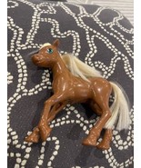 Barbie Club Chelsea Little Sister Doll Brown Pet Pony ~ Horse Riding - $5.83