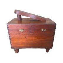 Antique Wooden  Shoe Shine Box Poland Collectible - £236.39 GBP